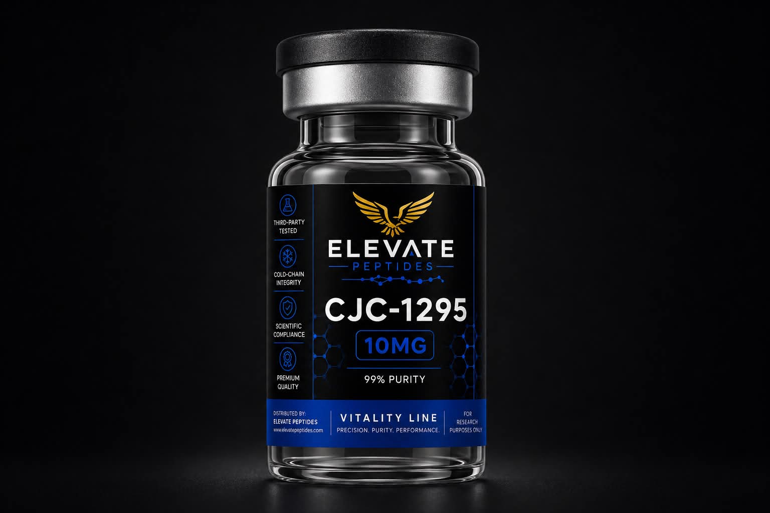 CJC-1295 research vial